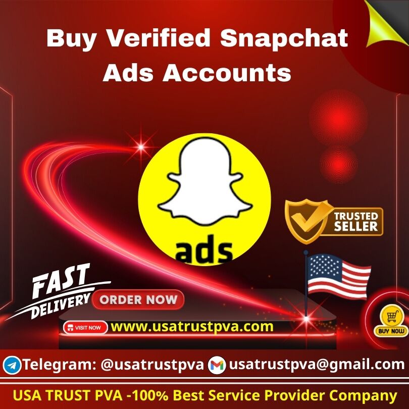 Buy Verified Snapchat Ads Accounts